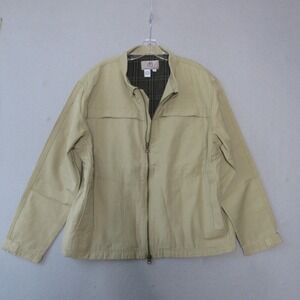 Vintage Territory Ahead Jacket Men XL‎ Chore Barn Plaid Lined Full Zip Workwear